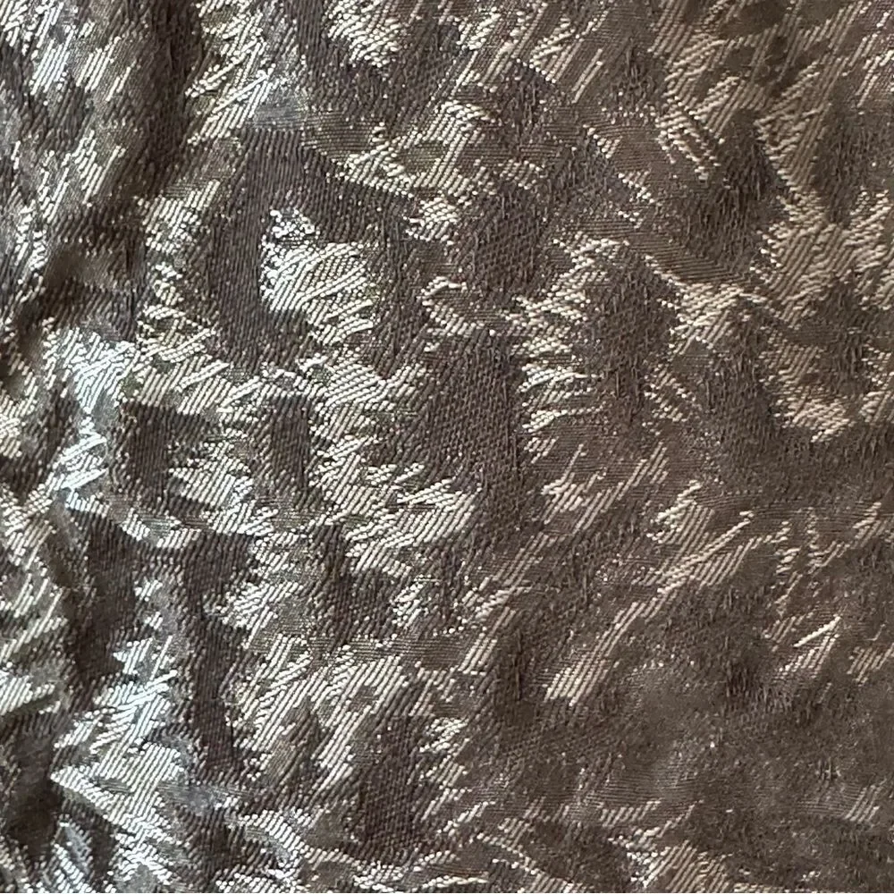 Y2K Betsey Johnson Retro Silver Black Leopard Dress - Picture 5 of 11